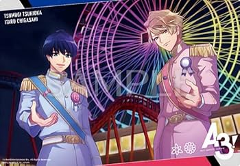 Amazon.co.jp: 【月岡紬&茅ヶ崎至】 A3! クリアビジュアル
